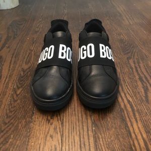 Hugo Boss slip on trainers